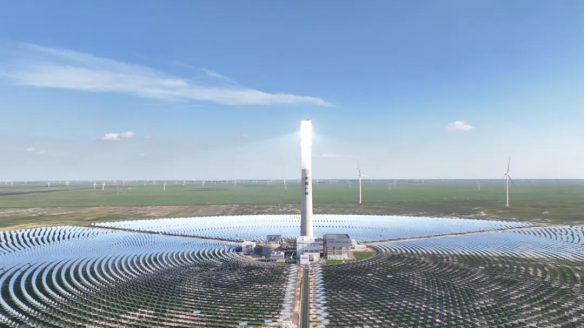 東北首座！中廣核吉西10萬千瓦光熱電站投產發電.png